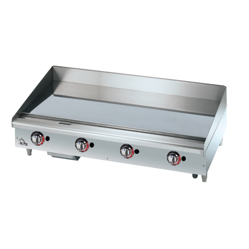 Star-Max® Heavy Duty Griddle Gas Countertop 48" W x 21" D Stainless Steel