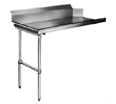 CMA Stainless Steel Clean Dishtable Straight Design 26"W x 29"D x 42-3/4"H