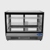 Atosa Stainless Countertop Refrigerated Display Case Straight Glass 27