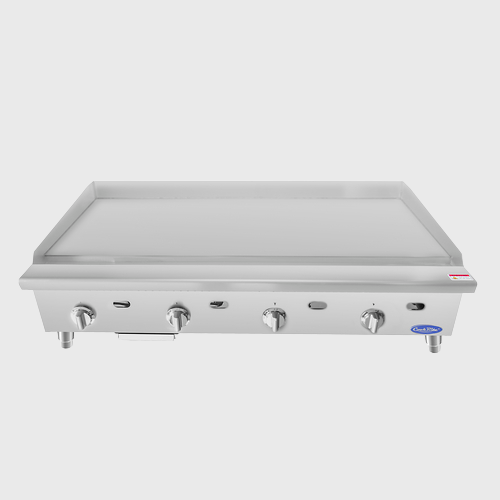 Atosa Four Burner Stainless Steel Heavy Duty Gas Thermo-Griddle 48"W