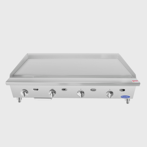 Atosa Four Burner Stainless Steel Heavy Duty Gas Thermo-Griddle 48"W