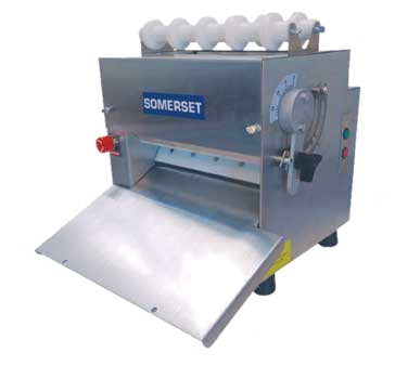 superior-equipment-supply - Somerset Industries - Somerset Compact Design 11" Synthetic Rollers Dough Sheeter