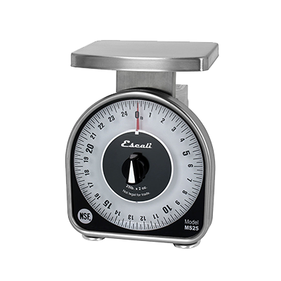 superior-equipment-supply - San Jamar- Chef Revival - San Jamar Mechanical Dial Scale 25 lb. Capacity