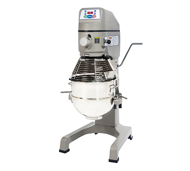 superior-equipment-supply - Globe Food Equipment - Globe Stainless Steel Bowl Electric Floor Model 30 Quart Planetary Mixer