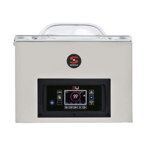 Sammic Vacuum Packing Machine With LCD Color Screen Display & Backlit Touch Keyboard 17"L (420mm) 700 ft³ Per Hour Stainless Steel