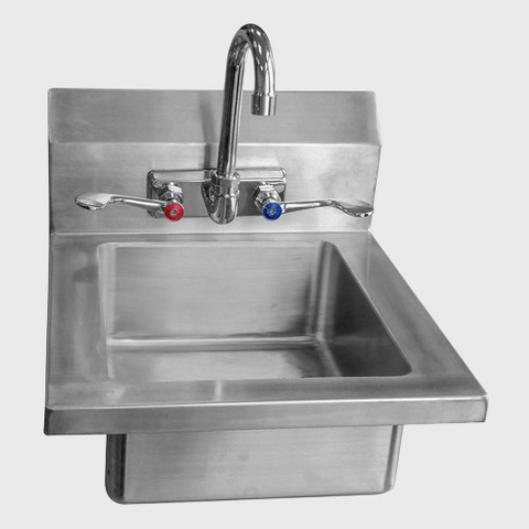 Atosa Stainless MixRite Hand Sink Wall Mount 14" W