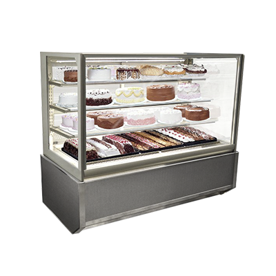 superior-equipment-supply - Federal Industries - Federal Industries Refrigerated Display Case, Floor Standing Model, 37-1/2" W x 30-3/4" D x 44" H), Choice Of Laminates
