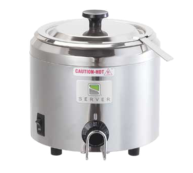 superior-equipment-supply - Server Products - Server Products, Food Topping Warmer, FS-2 Food Server, Stainless Steel Water-Bath Warmer/Cooker 1-1/2 Qt Stainless Steel Bowl