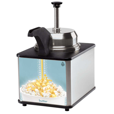 superior-equipment-supply - Server Products - Server Products BSW-SS Butter Server With Pump & Spout Warmer, 3 Qt Stainless Steel Jar