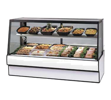 superior-equipment-supply - Federal Industries - Federal Industries High Volume Refrigerated Deli Case, 50"W x 35"D x 48”H, Choice Of Laminate With Black Trim