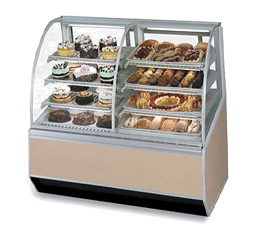 superior-equipment-supply - Federal Industries - Federal Industries Series ’90 Dual Bakery Case Refrigerated Left Non-Refrigerated Right, 48"W x 38"D x 48”H, Choice of Laminate & Trim