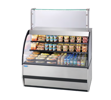 superior-equipment-supply - Federal Industries - Federal Industries Specialty Display Versatile Service Top Over Refrigerated Self-Serve Deli Merchandiser, 36”W x 34”D x 42”H, Choice Of Laminate