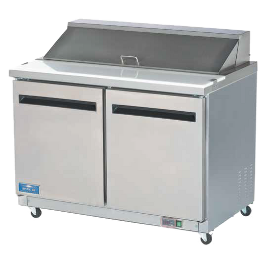 superior-equipment-supply - Arctic Air - Arctic Air Stainless Steel Two Section 61" Sandwich Prep Table