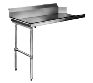 CMA Stainless Steel Clean Dishtable Straight Design 36"W x 29"D x 42-3/4"H