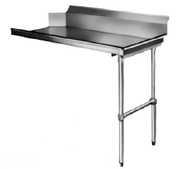 CMA Stainless Steel Clean Dishtable Straight Design 26"W x 29"D x 42-3/4"H