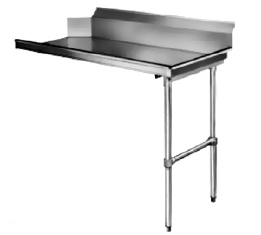 CMA Stainless Steel Clean Dishtable Straight Design 60"W x 29"D x 42-3/4"H