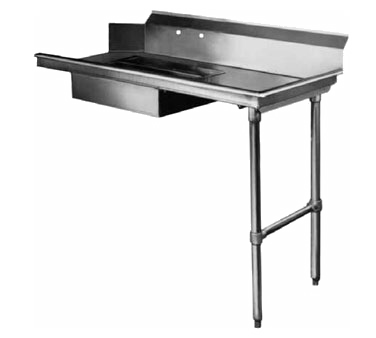 CMA Stainless Steel Soiled Dishtable Straight Design 26"W x 29"D x 42-3/4"H