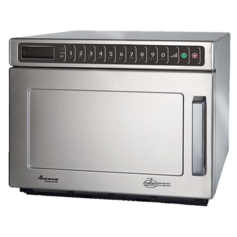 superior-equipment-supply - Amana Commercial Products - Amana Stainless Steel Auto Voltage Sensor 16.5" Wide Microwave Oven