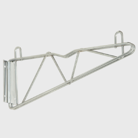 Quantum FoodService Chrome 24" Cantilever Arms Wall Mount