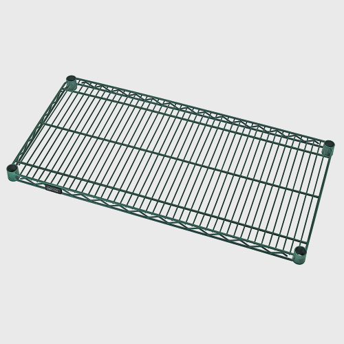 Quantum FoodService Green Epoxy Wire Shelf 54"W x 24"D