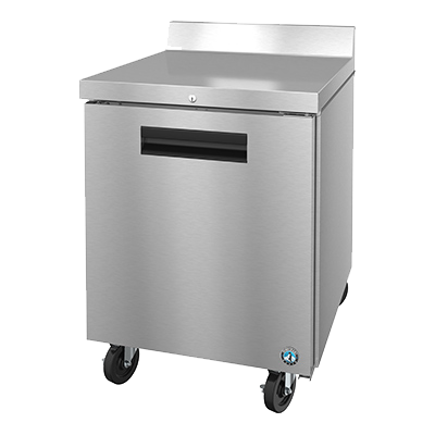 superior-equipment-supply - Hoshizaki - Hoshizaki Stainless Steel 27" Wide WorkTop Freezer With Cylinder Door Lock