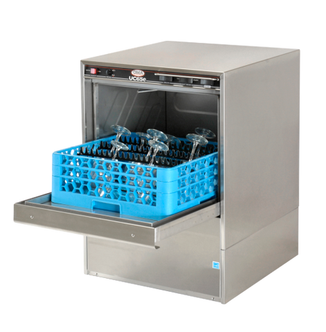 CMA Undercounter Dishwasher Electric 24"W x 25"D x 33-1/2"H High Temp 30 Racks/Hour Stainless Steel