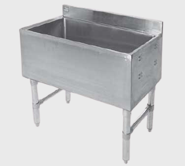 Klinger's Trading Stainless Steel Underbar Ice Chest 24"W