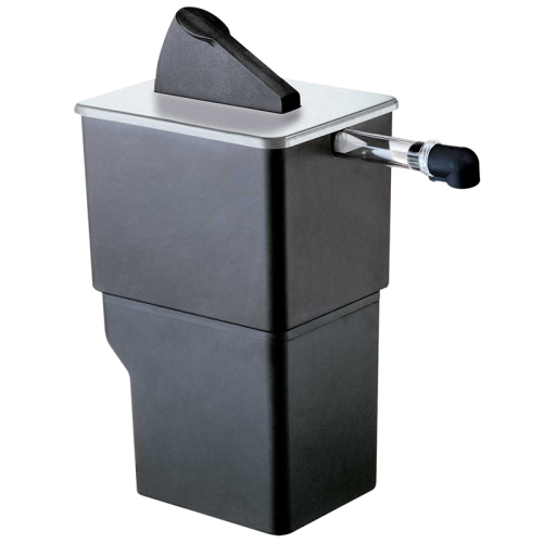 Server Server Express Dispenser 6 Quart Capacity 17.63"H x 7.5"W x 14"D Black Plastic With Thermostat