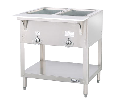 Duke Aerohot™ Hot Food Station 34"H x 30.38"W x 22.44"D Stainless Steel With Carving Board