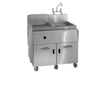 superior-equipment-supply - Imperial - Imperial Stainless Steel 19.5" Wide Pasta Rinse Station