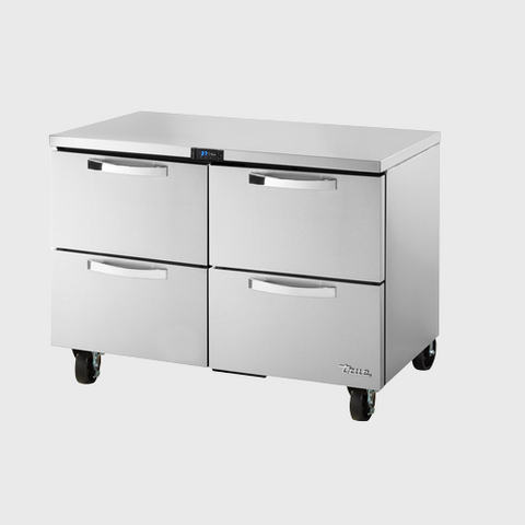 Spec Series Undercounter Refrigerator 48-3/8"Width (4) Solid Drawers with Stainless Steel Exterior