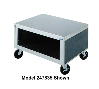 Duke AeroServ™ Tray Stand Unit 32"W x 24.5"D x 19"H Stainless Steel With Adjustable Feet