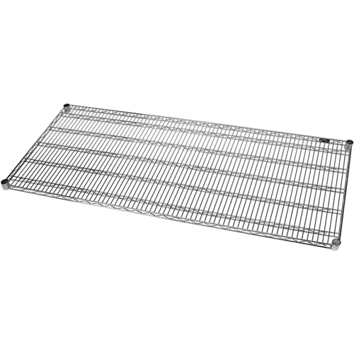 Quantum FoodService Wire Shelving 60"W x 24"D Gray Epoxy Finish