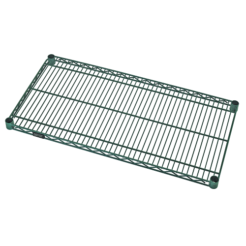 Quantum FoodService Wire Shelving 36"W x 30"D Green Epoxy Finish