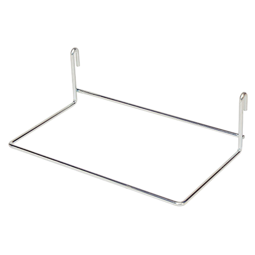 Quantum FoodService Hanging File Folder 12.25"W x 6"D Chrome Finish