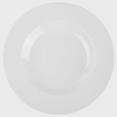 World Tableware Pasta Bowl Bright White 20 oz. - 12/Case