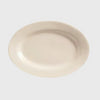 World Tableware Rolled Edge Platter Cream White 12.5