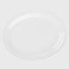 World Tableware Narrow Rim Platter Bright White 11.5