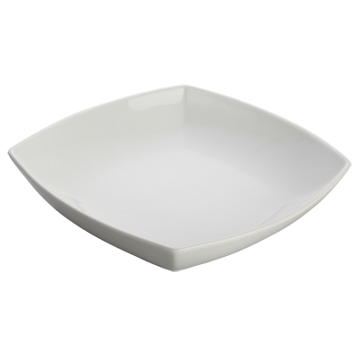 Bowl 1-1/2 qt. Bright White Porcelain 10" - 12 Bowls/Case