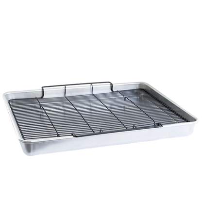 Nordic Ware Extra Large Oven Crisp Baking Tray Sliver Aluminum 35702