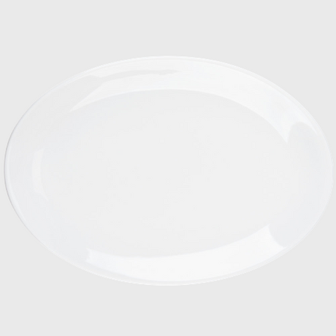 World Tableware Rolled Edge Platter Bright White 11.75" - 12/Case
