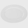 World Tableware Rolled Edge Platter Bright White 15.5