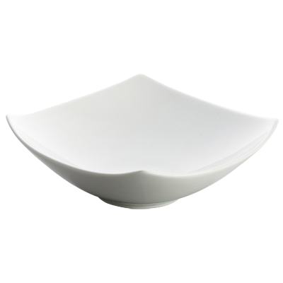 Dish Bright White Porcelain 4-1/4" - 36 Dishes/Case