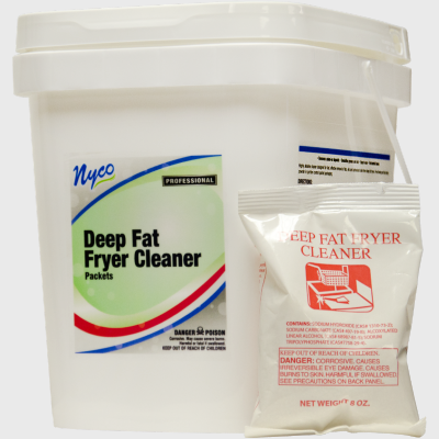 Nyco Products Deep Fat Fryer Cleaner - 18 Packets/Case