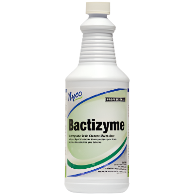 Nyco Products Bactizyme Bioenzymatic Drain Cleaner/Maintainer - 12 Quarts/Case