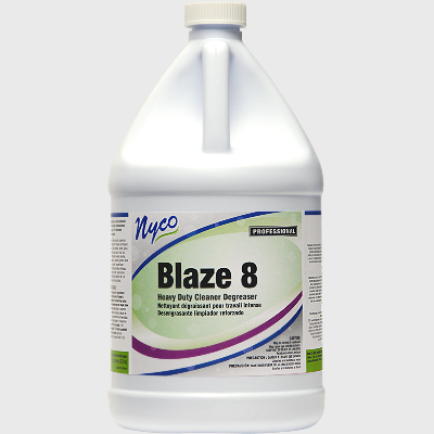 Nyco Products Blaze 8 Heavy Duty Cleaner Degreaser - 4 Gallons/Case