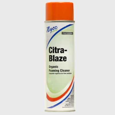 Nyco Products Citra-Blaze Aerosol Organic Foaming Cleaner - 12 Cans/Case