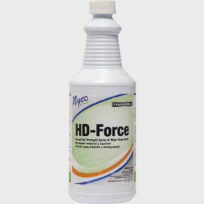 Nyco Products HD Force Industrial Strength Spray & Wipe Degreaser