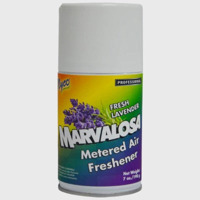 Nyco Products MARVALOSA 7 oz. Metered Air Freshener Fresh Lavender Fragrance - 6 Bottles/Case