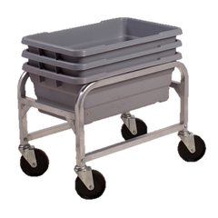 superior-equipment-supply - Winco - Winco Lug/Dish Box Cart 16-3/4"W x 25-1/16"D x 19"H